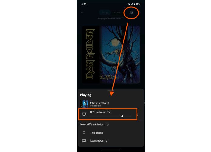 pick Roku TV | YouTube Music on Roku