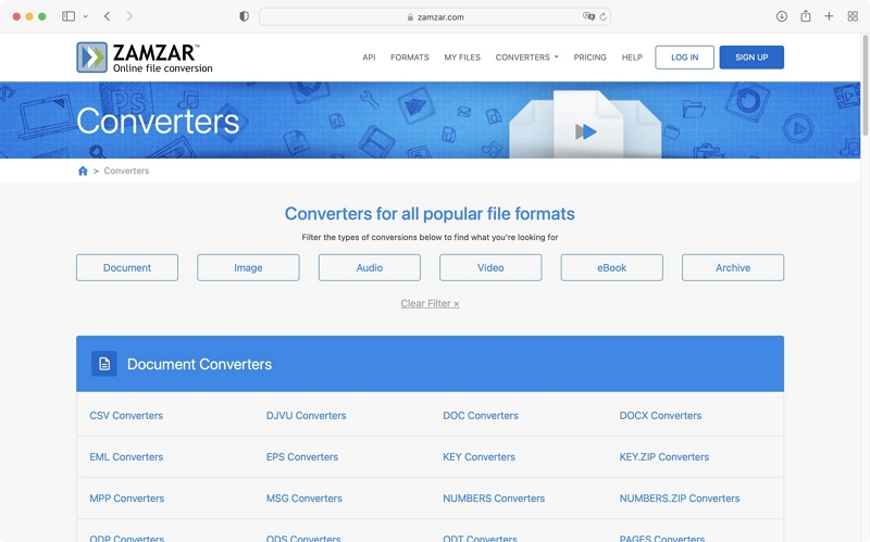 Zamzar | amazon music converter online